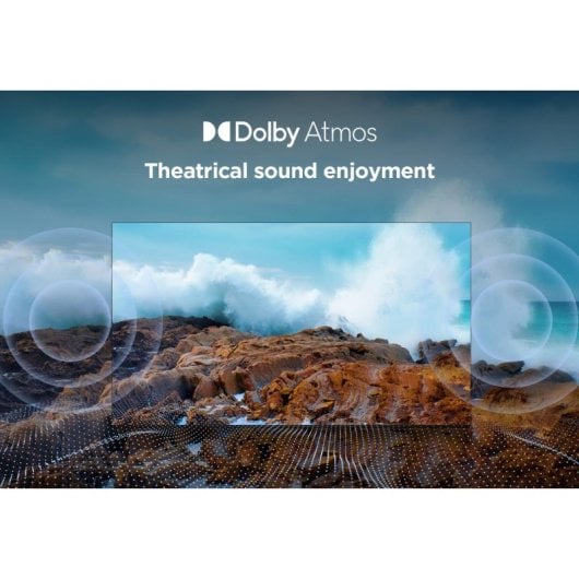 TV TCL DLED V6C 75" 4K Ultra HD Smart TV Google TV Metallic