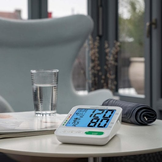 Blutdruckmessgerät Medisana BU 584 Oberarm Automatik LCD 2 Benutzer Bluetooth