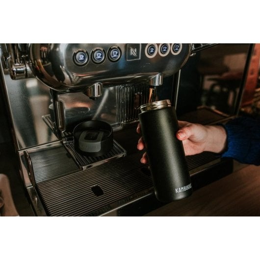 Bouteille isotherme Kambukka Olympus 500ml Noir 0,5 L étanche lavable