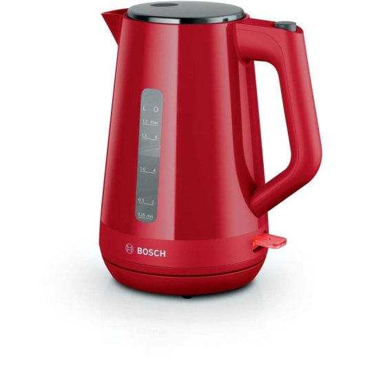Bollitore Bosch MyMoment 1,7L 2400W Rosso Plastica Filtro Antical Senza Fili