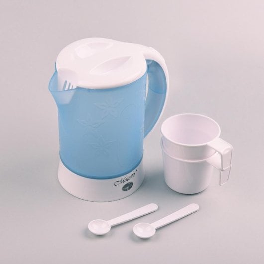 Bollitore Maestro MR010 0,6 L 600 W Blu Bianco Indicatore acqua
