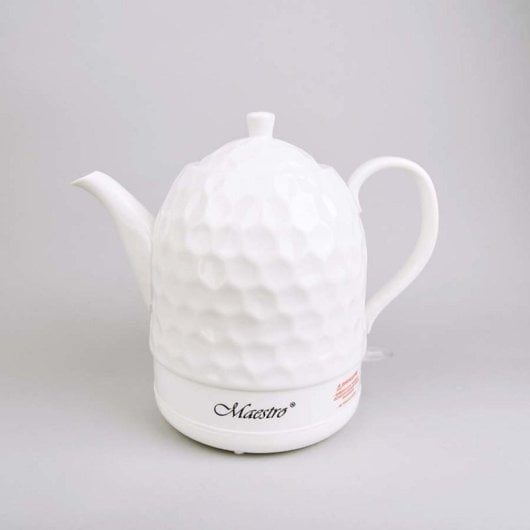 Bollitore Maestro MR-072 1,2 L Ceramico 1200 W Bianco Spegnimento Automatico
