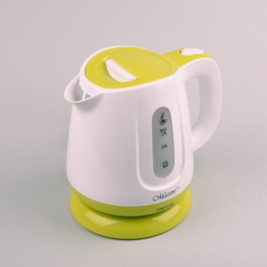 Bollitore Maestro Feel MR013 1L 1100W verde bianco plastica sicurezza