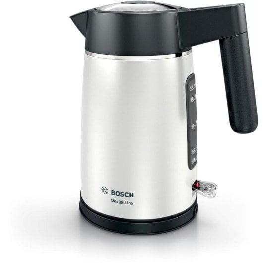 Bollitore Bosch DesignLine 1,7 L 2400W Nero Argento Indicatore livello acqua