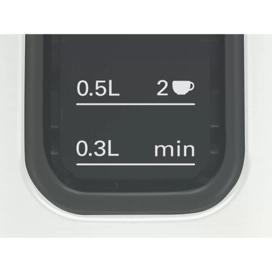 Bollitore Bosch DesignLine 1,7 L 2400W Nero Argento Indicatore livello acqua