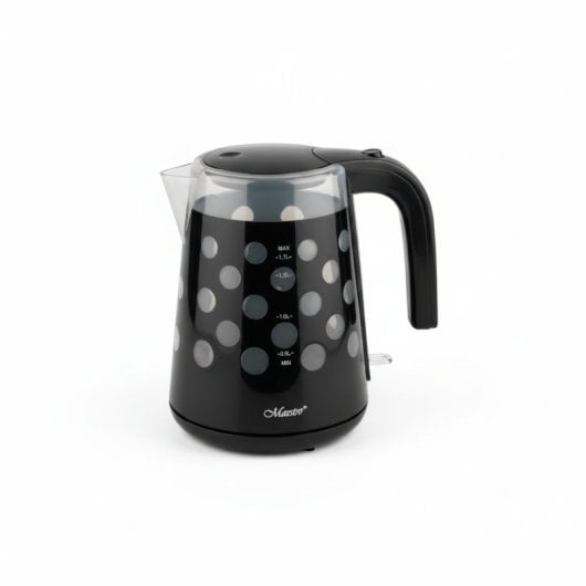Wasserkocher Maestro MR045 Schwarz 1,7 L 2200 W Kunststoff Thermostatfunktion