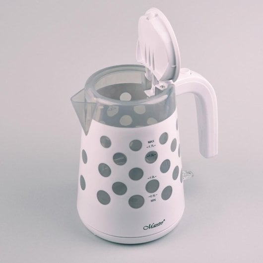 Bollitore Maestro MR045 1,7 L 2200 W Bianco Termostato Indicatore Livello