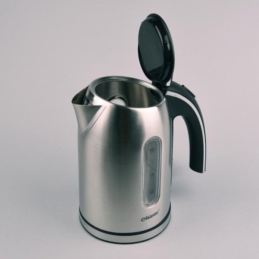 Bollitore Maestro MR059 1,7 L 2000 W Acciaio Inox Nero con Auto-off