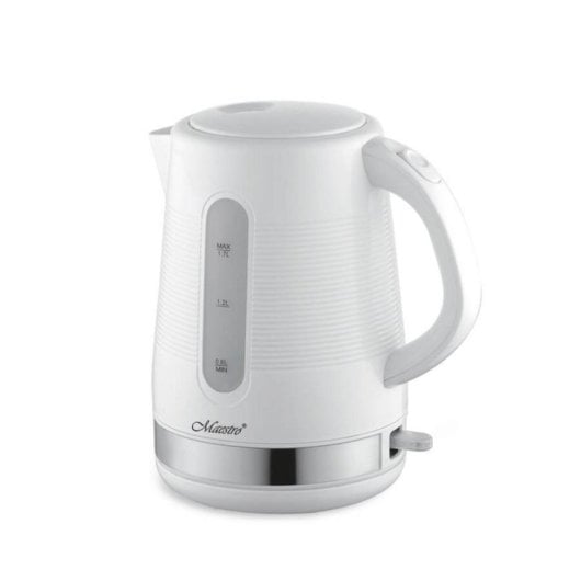 Bollitore Maestro MR035 1,7 L 2200 W Bianco Filtraggio Sicurezza