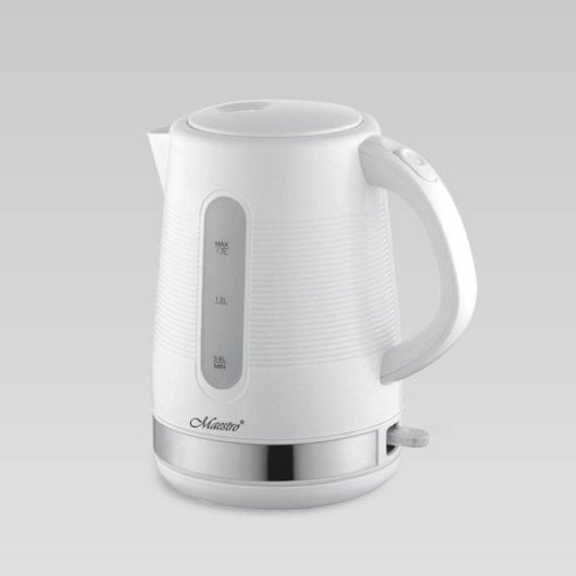 Bollitore Maestro MR035 1,7 L 2200 W Bianco Filtraggio Sicurezza