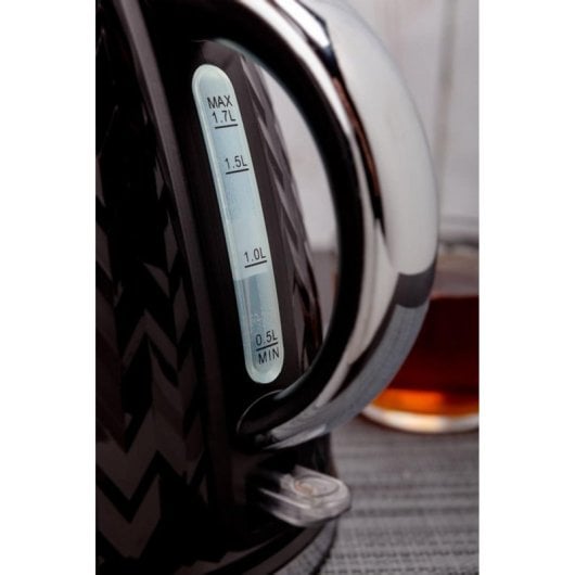 Hervidor Eldom C265C NELA 1,7 L 2000 W sin cables negro filtrado