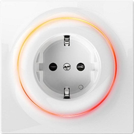 Prise intelligente Fibaro Walli Type F Zigbee Z-Wave Statistiques de consommation