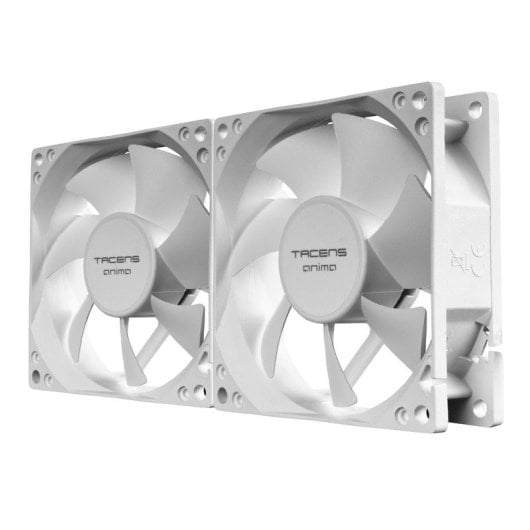 Tacens Anima Af8x2 Kit 2x Ventoinhas 80mm Ultra-silenciosas com Rolamentos Fluxus Brancas