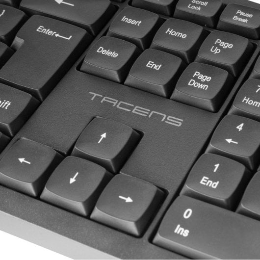 Tacens Anima Acp02 Combo Pc Teclado Ratón 1600dpi Huano Ai Smartkey Para Windows|mac|linux Italiano
