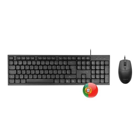Tacens Anima Acp02 Combo Pc Teclado Ratón 1600dpi Huano Ai Smartkey Para Windows|mac|linux Portugués