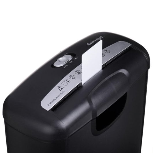 Destruidora de Papel Activejet ASH-0601S Corte em tiras 10L 22cm P-1