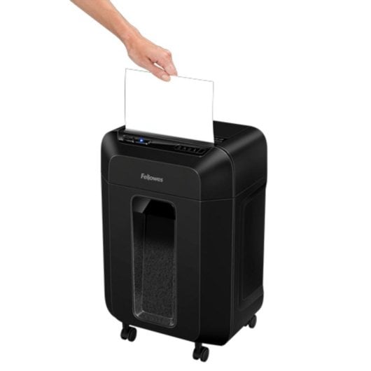 Aktenvernichter Fellowes AutoMax 90M Microcut 4x12mm 90 Blatt Schwarz 4 Rollen