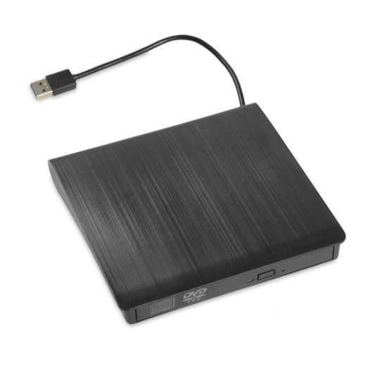 iBox IED02 Unidade Ótica Externa 24x USB 3.2 para PC / Portátil Preta
