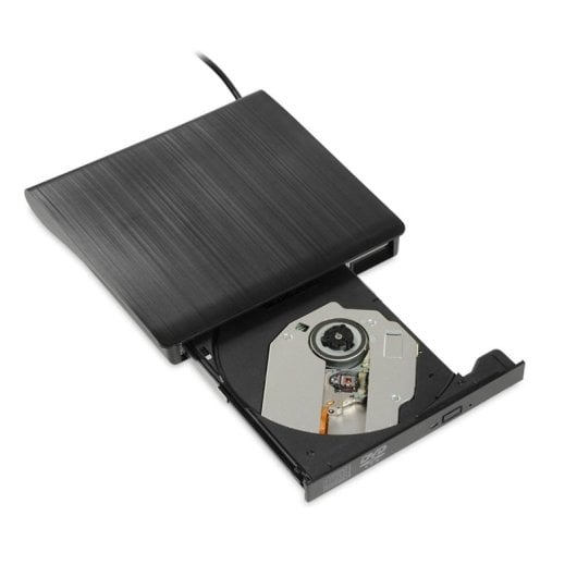 iBox IED02 Unidade Ótica Externa 24x USB 3.2 para PC / Portátil Preta