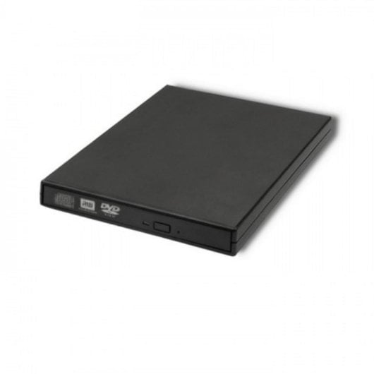 Unidad óptica Qoltec 51858 Externa DVD-RW USB 2.0 eSATA Negra