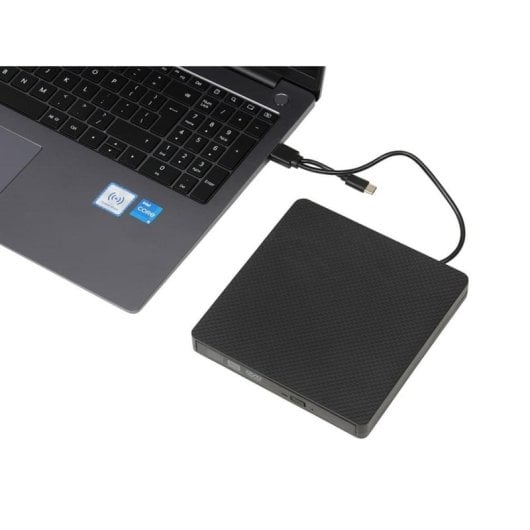 Externes DVD-Laufwerk iBox IED03 USB 3.2 Gen 1 Schwarz für PC/Notebook