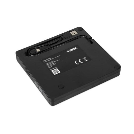 Externes DVD-Laufwerk iBox IED03 USB 3.2 Gen 1 Schwarz für PC/Notebook