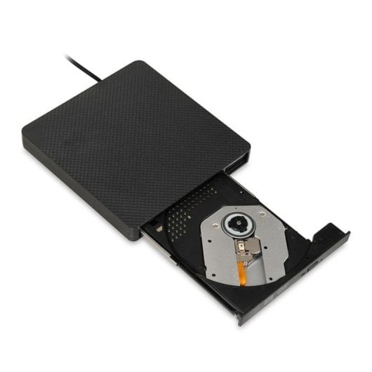 Externes DVD-Laufwerk iBox IED03 USB 3.2 Gen 1 Schwarz für PC/Notebook