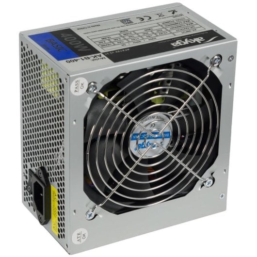 Fonte d'Alimentation Akyga 400W Non Modulaire ATX AK-B1-400 RoHS Ventilateur 12 cm