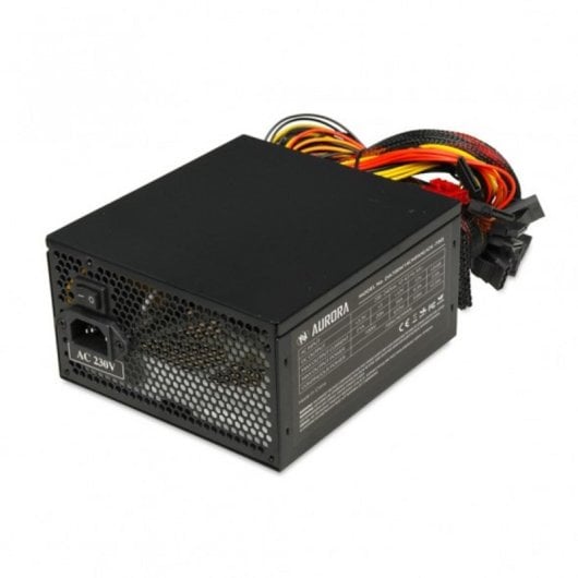 Fuente de Alimentacion iBox 600W ATX Aurora Protecciones Avanzadas Ventilador 14 cm