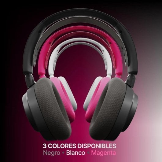 Auriculares SteelSeries Arctis Nova 7 Gen 2 inalámbricos Bluetooth 2,4 GHz Gaming con Cancelación de Ruido negros