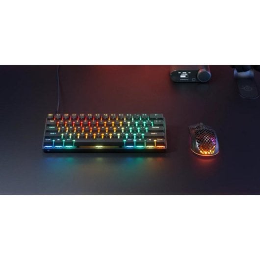 Steelseries Apex Pro Mini Gen 3 Teclado Mecânico Compacto USB RGB (US)