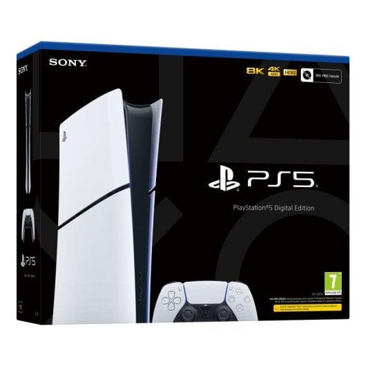 Sony PlayStation 5 Slim Digital Chasis E + Crucial T500 1TB SSD