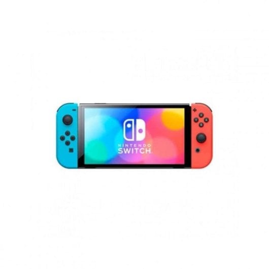 Nintendo Switch OLED Azul Neón/Rojo Neón + Mario Kart 8 Deluxe Nintendo Switch