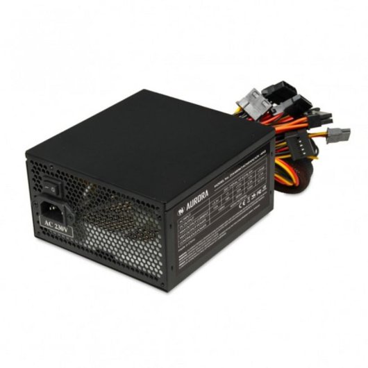 Fuente de Alimentación iBox 500W ATX Aurora Protección Multinivel Ventilador 140 mm