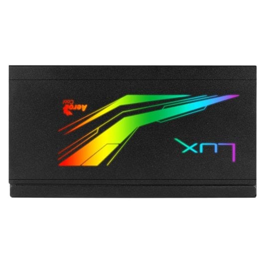Alimentation Aerocool 750W 80 PLUS Bronze Lux RGB Non-Modulaire Ventilateur RGB