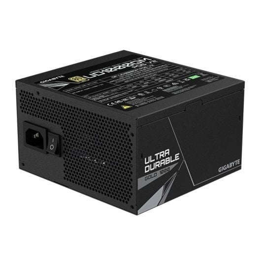 Fuente de Alimentación GIGABYTE 1000W 80 PLUS Gold UD1000GM PG5 V2 Modular PCIe Gen 5.1 ATX 3.1