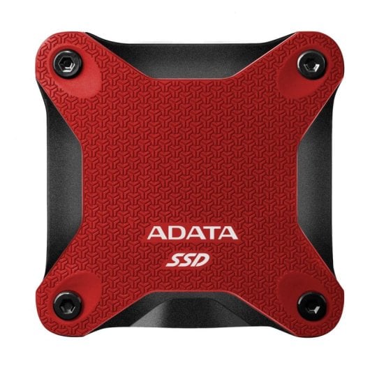 ADATA SD620 SSD Externo 1TB USB 3.2 520MB/s Resistente ao Choque Vermelho