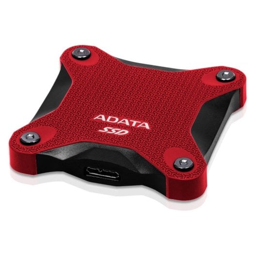 ADATA SD620 SSD Externo 1TB USB 3.2 520MB/s Resistente ao Choque Vermelho
