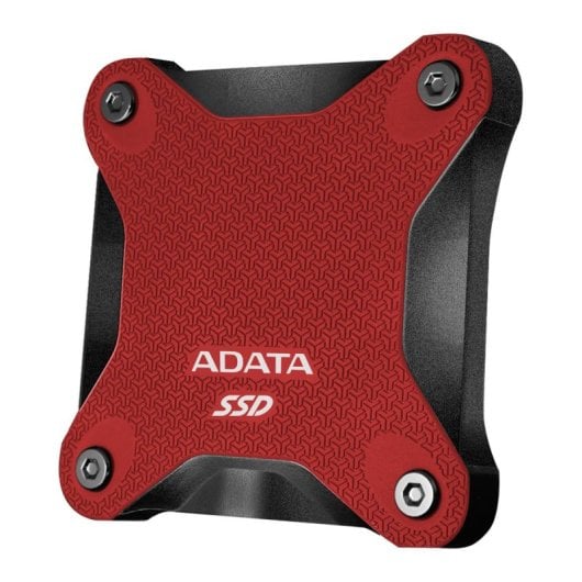 ADATA SD620 SSD Externo 1TB USB 3.2 520MB/s Resistente ao Choque Vermelho