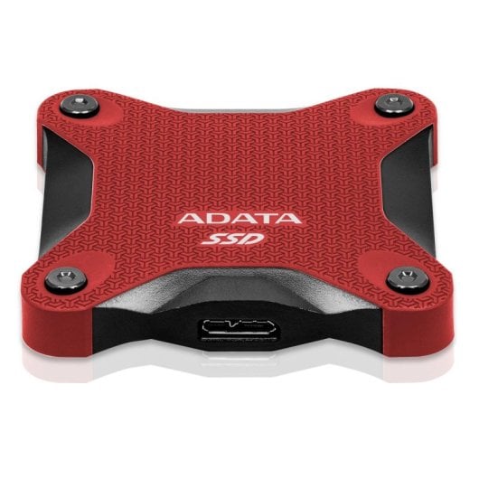 ADATA SD620 SSD Externo 1TB USB 3.2 520MB/s Resistente ao Choque Vermelho