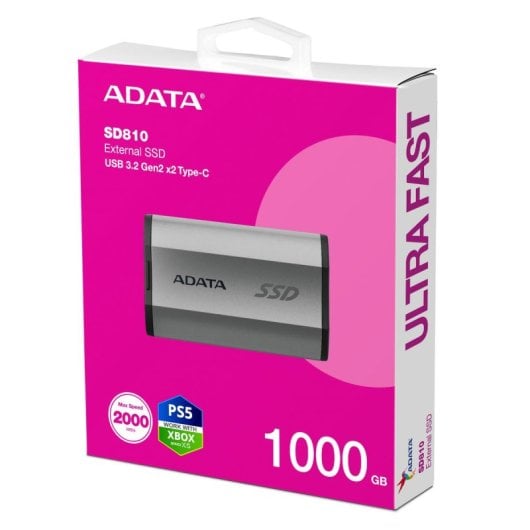 ADATA SD810 SSD Externo 1TB USB 3.2 Gen2x2 2000MB/s IP68