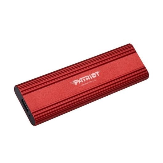 Disco Duro Patriot Transporter Lite 1TB SSD Externo 1000 MB/s Aluminio Rojo