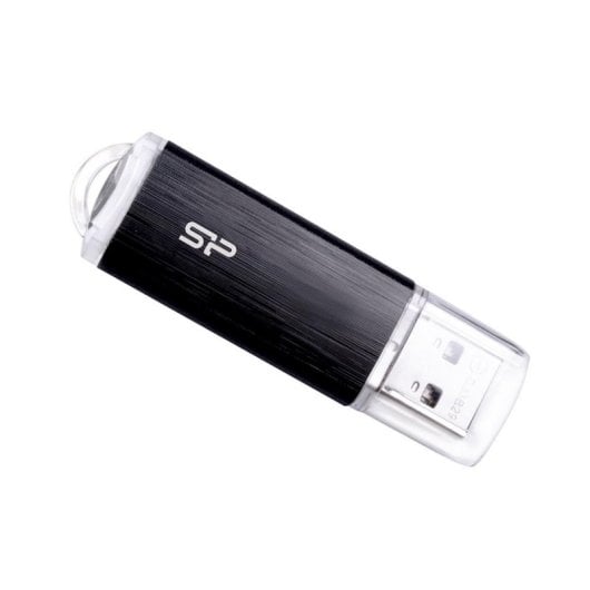 Pen USB Silicon Power Ultima U02 8GB USB 2.0 Tampa Preto Translúcido