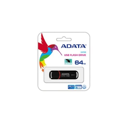 Pen USB ADATA DashDrive UV150 64GB USB 3.2 Gen 1 Preto