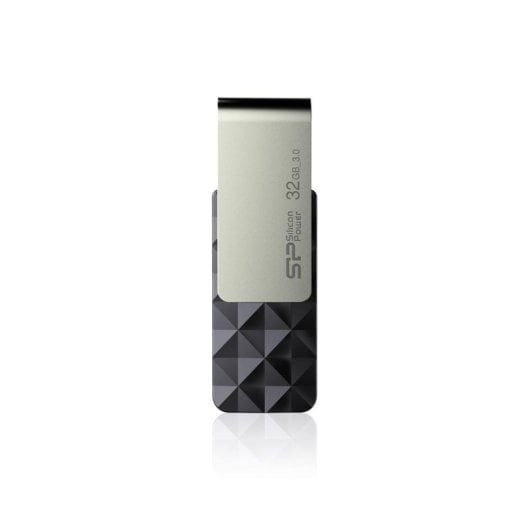 Pen USB Silicon Power Blaze B30 32GB USB 3.2 Gen1 Capless Preto