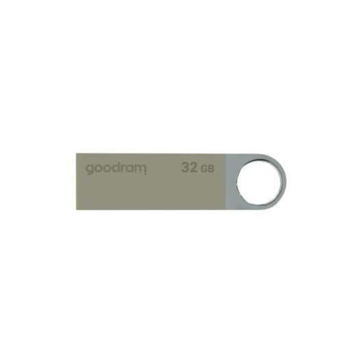 Pen Goodram UUN2 32GB USB Tipo A 2.0 Prata Swivel