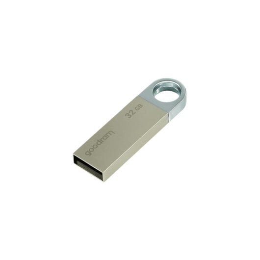 Pen Goodram UUN2 32GB USB Tipo A 2.0 Prata Swivel