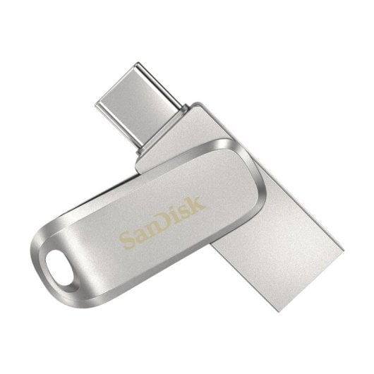 Pen USB SanDisk Ultra Dual Drive Luxe 32GB USB-A/USB-C 150MB/s Aço