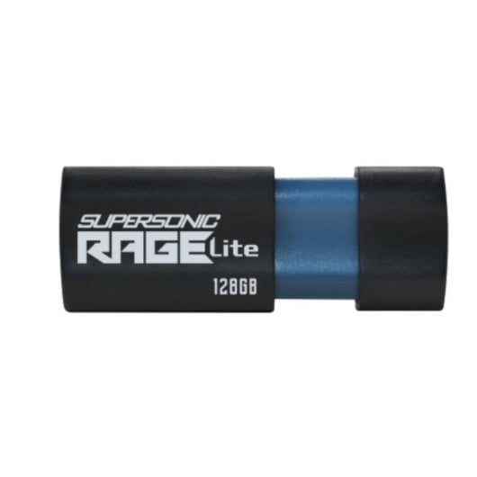 Memoria USB Patriot Supersonic Rage Lite 128GB USB 3.2 Gen1 Negro Azul