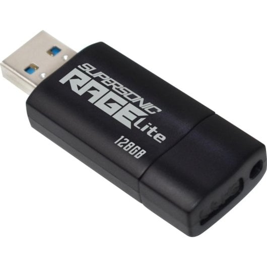 Memoria USB Patriot Supersonic Rage Lite 128GB USB 3.2 Gen1 Negro Azul